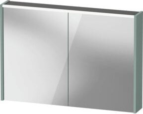 Duravit LED-Spiegel D-Code, silber, B/H/T: 100 x 70 x 14,8 cm - Bild 1