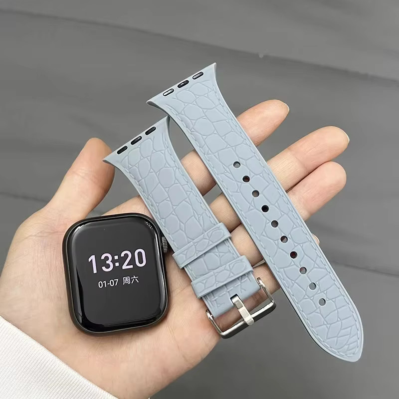 RWBANDS Uhrenarmband Silikon, Weiß, Unisex - Bild 2