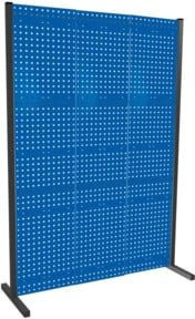 Kappes Trennwand RasterPlan Einzelfeld Blau RAL 5010 B: 150 cm, H: 200 cm - Bild 1