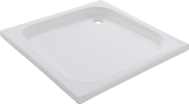 baliv Duschwanne Extraflach Quadrat Weiß B/T: 90 x 90 cm - Bild 1