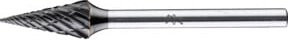 PFERD Frässtift mit 43 mm Länge, Ø 6 mm, Arbeitslänge 13 mm und Schaftdurchmesser 3 mm - Bild 1