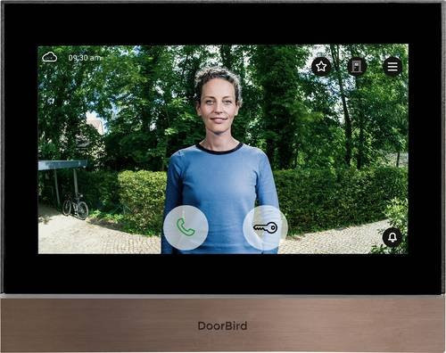 DoorBird A1104T IP-Video-Türsprechanlage mit WLAN und LAN, Inneneinheit in Bronze - Bild 1