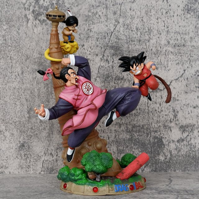 Bandai Dragon Ball Tao Pai Pai vs. Son Goku, Actionfigur Statue, Kunststoff - Bild 1