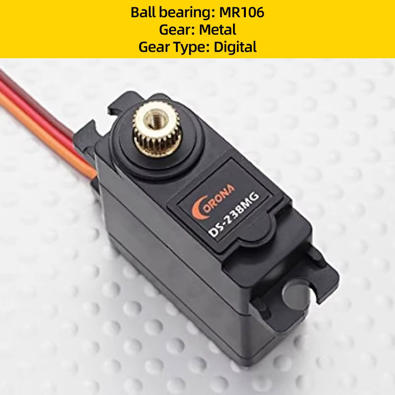 Corona DS238MG Digitalservo, mit Metallgetriebe, für RC-Steuerung - Bild 3