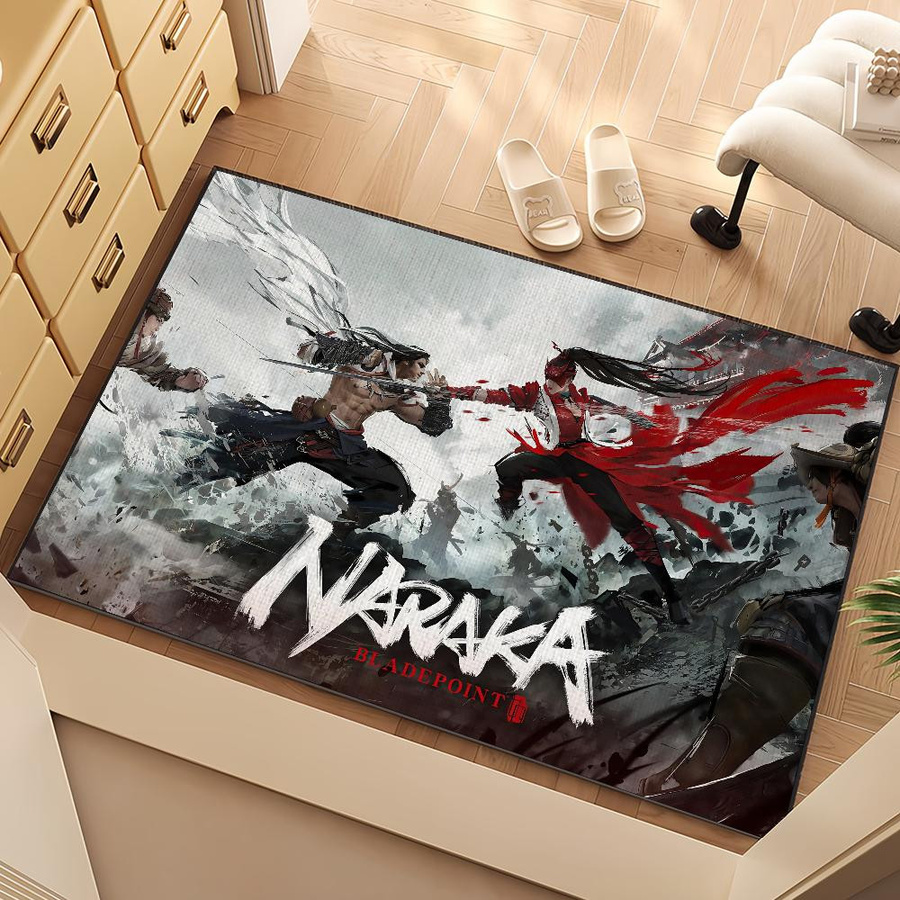 Geflochtener Teppich N-Naraka Bladepoint für Wohnzimmer, Schlafzimmer oder Bad, B/T: 40 x 60 cm - Bild 3