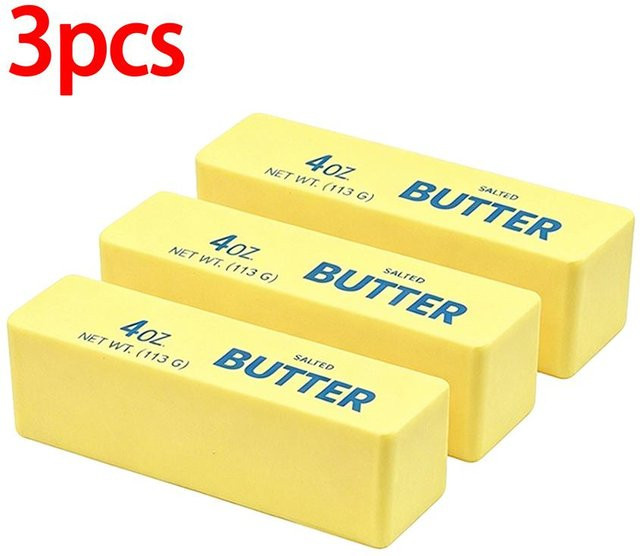 BC Pet Supplies Squishy Butterstange, Quetschspielzeug, Realistische Butterstangen - Bild 1