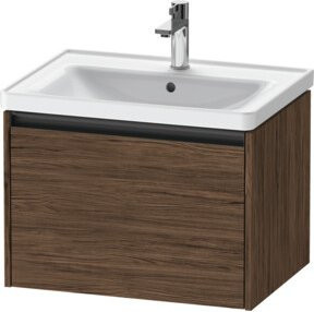 Duravit Waschtischunterschrank Ketho.2 in Nussbaum dunkel, wandhängend, B: 63,4 cm, T: 45,5 cm - Bild 1