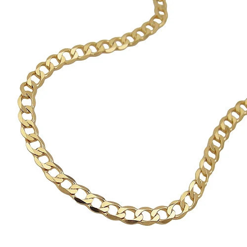 SIGO Armband Weitpanzer, 585 Gold, 19 cm, Unisex - Bild 1