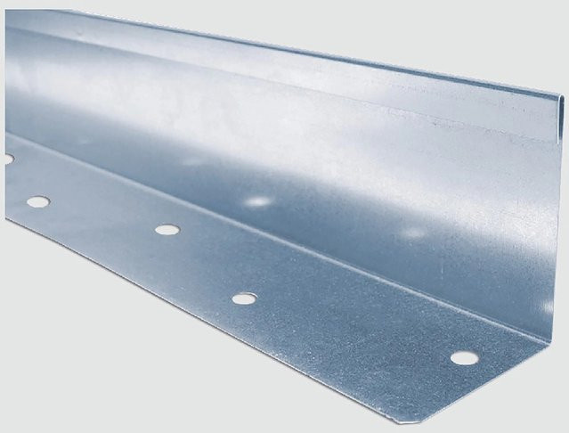 Scherf Rasenkante Gerade Light Grau verzinkt B: 121 cm, H: 8 cm - Bild 1