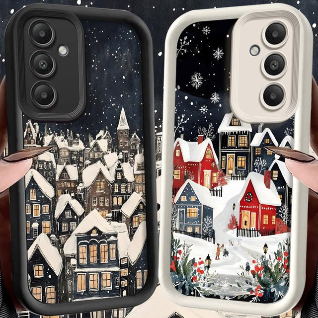 Snowy Days TPU Soft Case für Samsung Galaxy S25 Ultra S24 Plus S23 FE S21 S20FE S25+ S22 in Multicolour - Bild 1