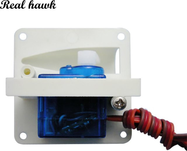 Real hawk 2 Paar Flügel-Servohalterung/Servo-Schutz/Servohalter für Servos mit 6–9/17/36/55 G - Bild 1