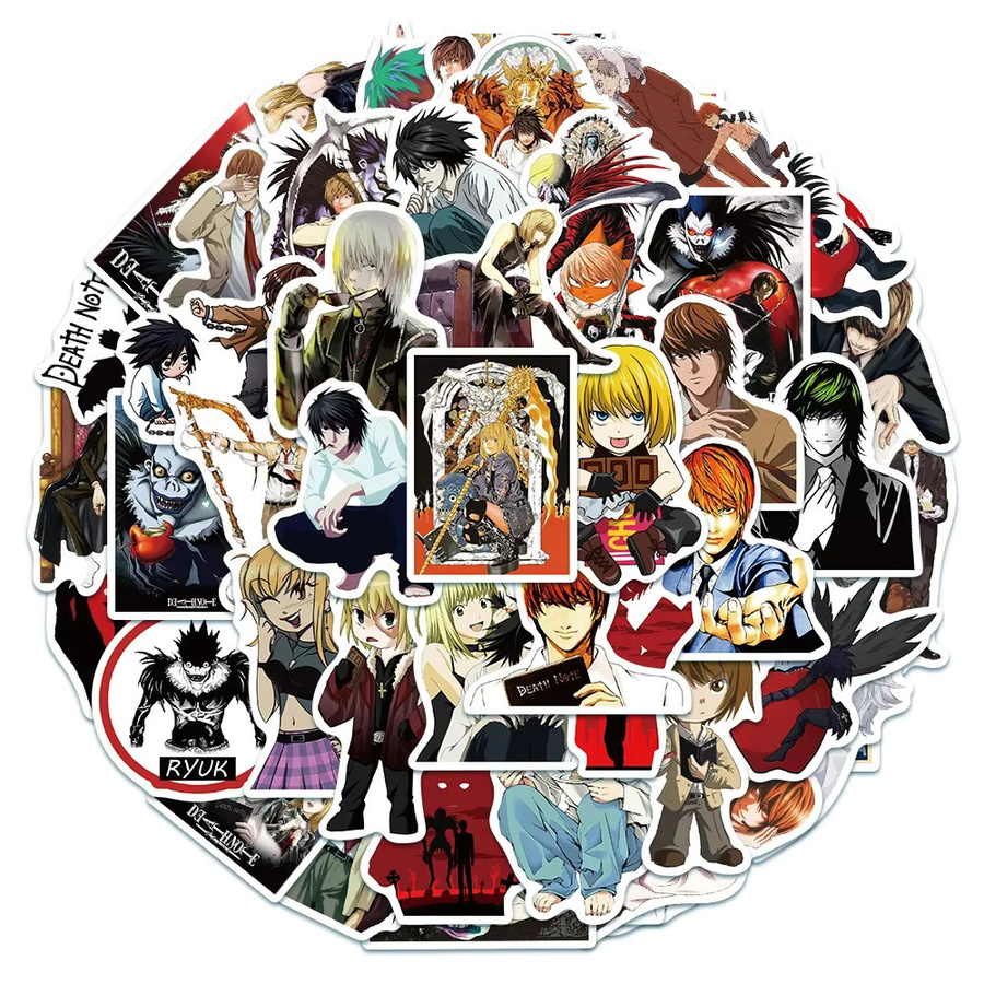 Bandai Death Note Anime Sticker, Set, Bunt / Mehrfarbig - Bild 2