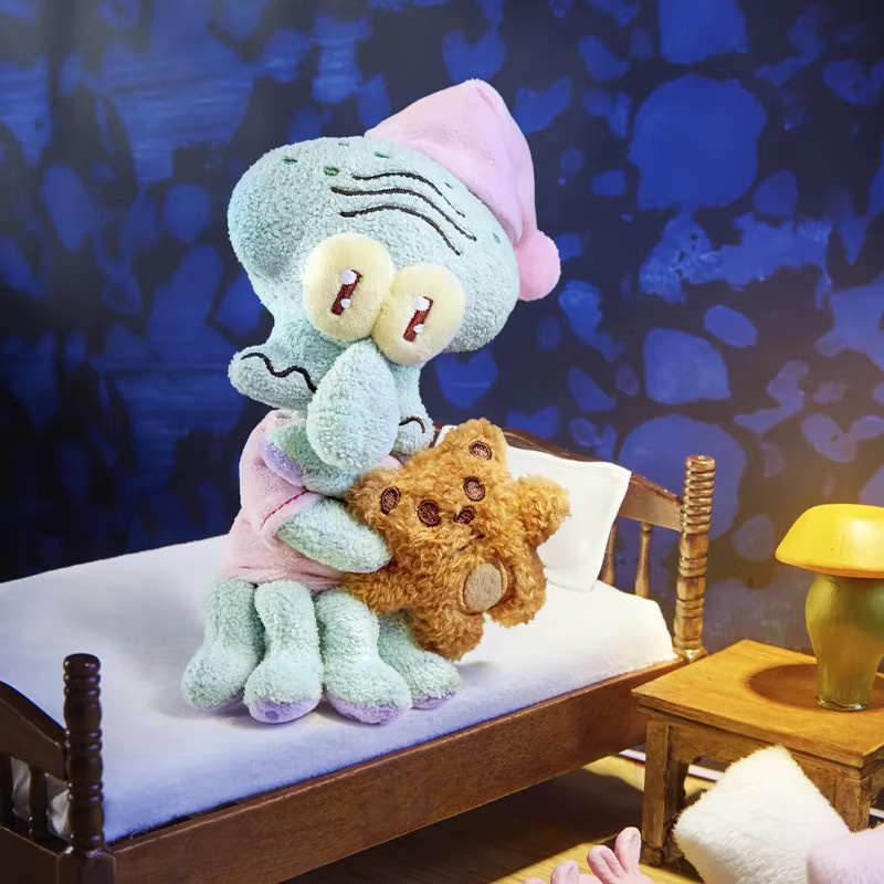 Bandai SpongeBob Schwammkopf Squidward A Day, Plüsch-Blindbox, Einzelfigur - Bild 3