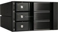 SilverStone SST-FS303-12G Wechselrahmen für SATA-Laufwerke in Schwarz und Silber - Bild 1