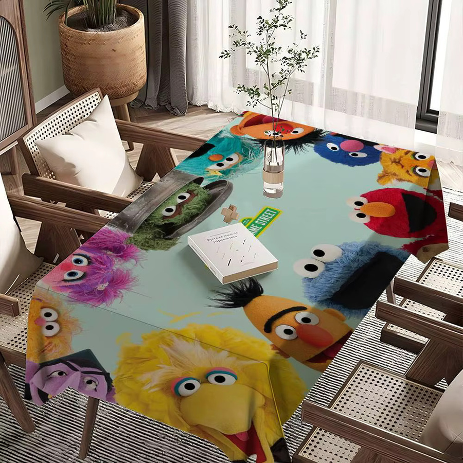 Wasserdichte rechteckige Tischdecke von Potdemiel in Multicolor für dein Esszimmer und deine Party-Dekoration - Bild 5