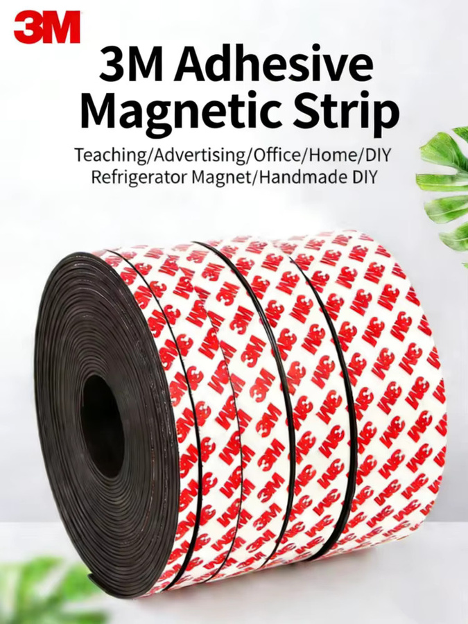 3M Magnetisches Klebeband Schwarz, Länge: 1 m, Dicke: 1,5 mm - Bild 7