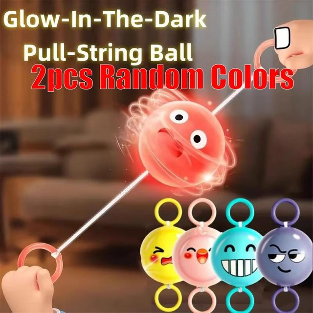 Binchi Outdoor Equipment Drehender Flash Fliegender Ball, mit LED Licht - Bild 1