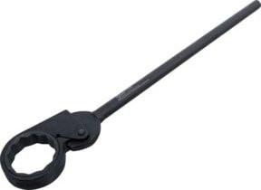 BGS Freilauf-Ringschlüssel aus Stahl in Schwarz, SW 80 mm - Bild 1