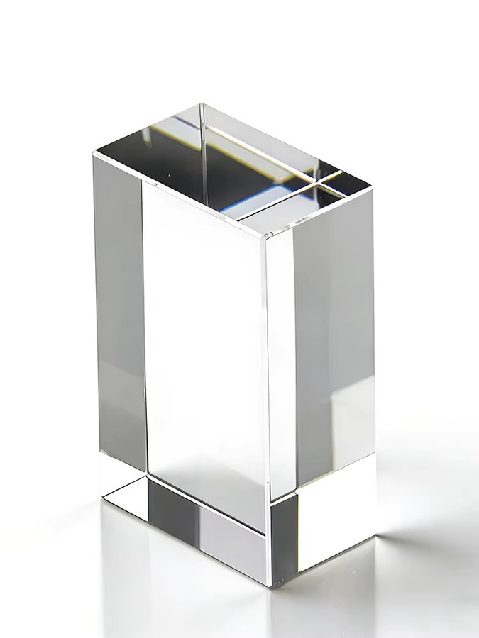 XTOOL Blanko K9 Kristallblock Würfel für 3D-Lasergravur, transparent, rechteckig, B/T/H: 10 x 10 x 7 cm - Bild 5