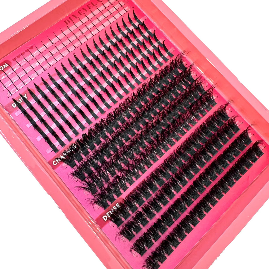 Manga Lashes Spikes mit unteren Wimpern, Anime Lash Clusters, Einzelwimpern - Bild 3