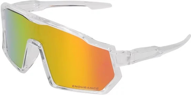 Endurance Harbers Sonnenbrille Kind, Full-Frame, weiß, transparent, Kunststoff - Bild 1