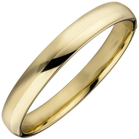 Colfem Armreif Armband, 925 Sterling Silber, gold vergoldet - Bild 1