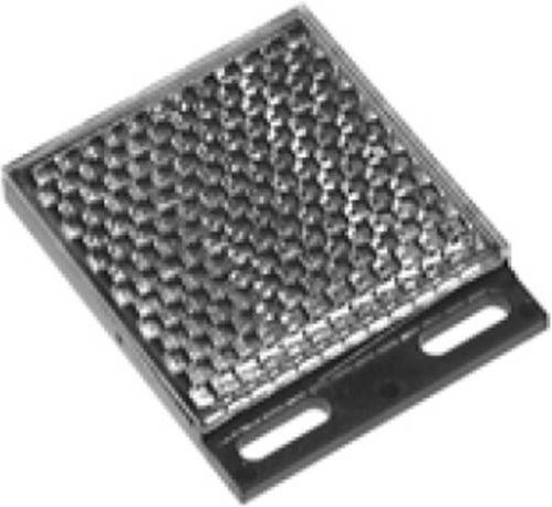 Pepperl + Fuchs Reflektor für Reflexions-Lichtschranke H50, Silber, B: 5,09 cm, H: 5,09 cm - Bild 1