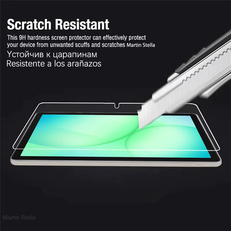 Samsung Galaxy Tab A11 Plus Displayschutzfolie aus gehärtetem Glas, transparent, 8,7 Zoll - Bild 6
