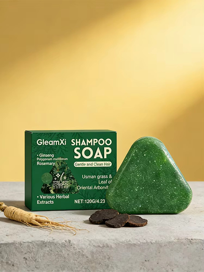 GleamXi Shampoo-Seife zur Follikelpflege, 120 g - Bild 5