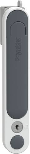 Schneider Electric PrismaSeT-P Drehtürgriff mit Schloss Nr. 405 in Grau und Weiß - Bild 1