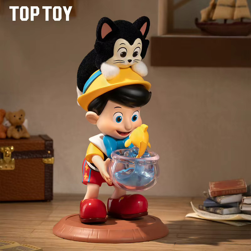 TOPTOY Disney Pinocchio Wachstum Tagebuch Serie Blind Bag Sammelfigur Mehrfarbig - Bild 3