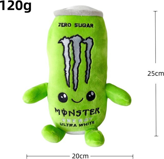 Monster Energy Plüschtier, Stoffpuppe, 25cm - Bild 1