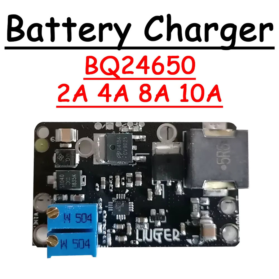 BQ24650 MPPT Solar Laderegler für 12V und 24V, Schwarz, Einstellbar für Lithium Li-Ion LiFePO4 und Blei-Säure Batterien - Bild 2