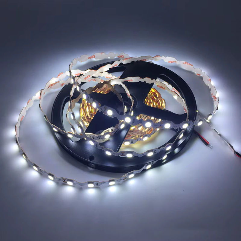 JOYPJLIT S-förmiger RGB LED-Streifen, flexibles 5050 LED-Band in Weiß und Multicolour, 5 m Länge, 60 LEDs/m, 8 mm PCB-Breite - Bild 4