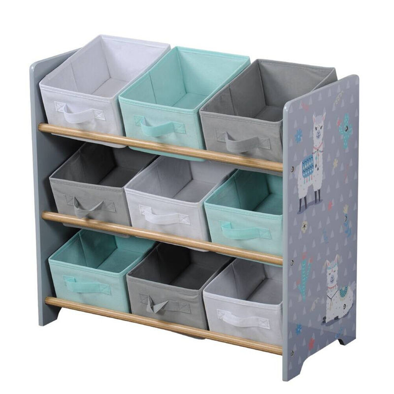 Kesper Aufbewahrungsregal Alpaka aus Kiefernholz in Multicolor für das Kinderzimmer B/H/T: 65 x 60 x 30 cm - Bild 4