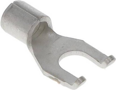 Molex 191180090 Gabelkabelschuh in Silber mit 5mm Lochdurchmesser auf einer Vollrolle - Bild 1