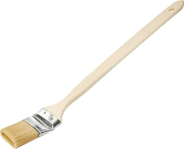 LUX-TOOLS Heizkörperpinsel mit Holzgriff, Breite: 50 mm, Multicolor - Bild 1