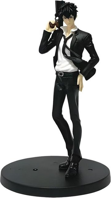 Wucifang Jewelry Psycho Pass Makishima Shougo Kougami Shinya, Anime PVC Figur, 18cm, schwarz - Bild 1