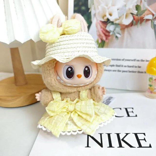 Labubu Outfit-Zubehör, buntes Kleid-Set, Puppenkleidung, Zubehör - Bild 1