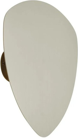 QAZQA Wandleuchte Pulley in Beige mit 2 Lichtern im organischen Design, Durchmesser: 32 cm