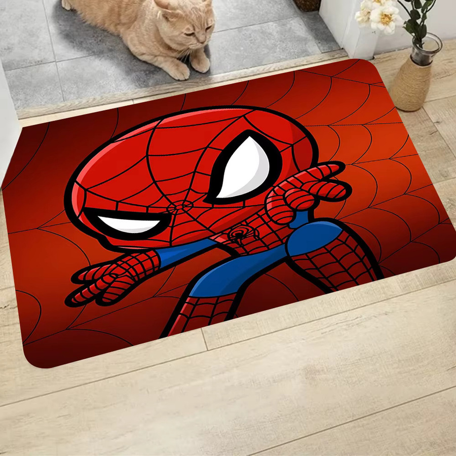 Beast Kingdom Marvel Spider-Man Türmatte, rutschfester Bodenteppich, Multicolor, B: 60,0 cm, T: 60,0 cm, H: 1,0 cm - Bild 2