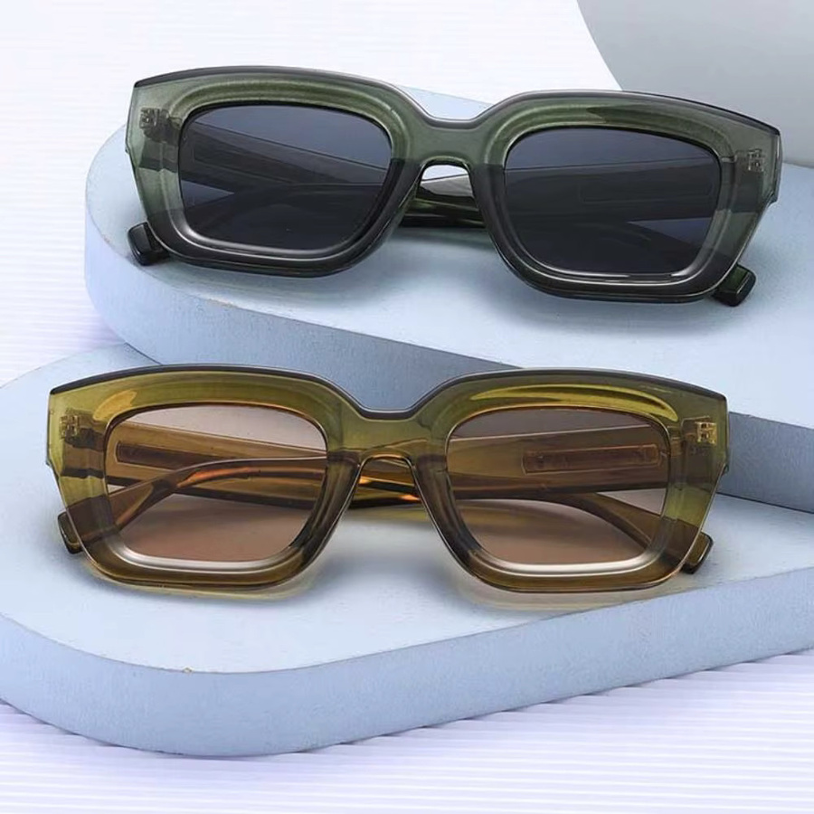 Gootrades Sonnenbrille, quadratisch, Vollrand, Kunststoff - Bild 2