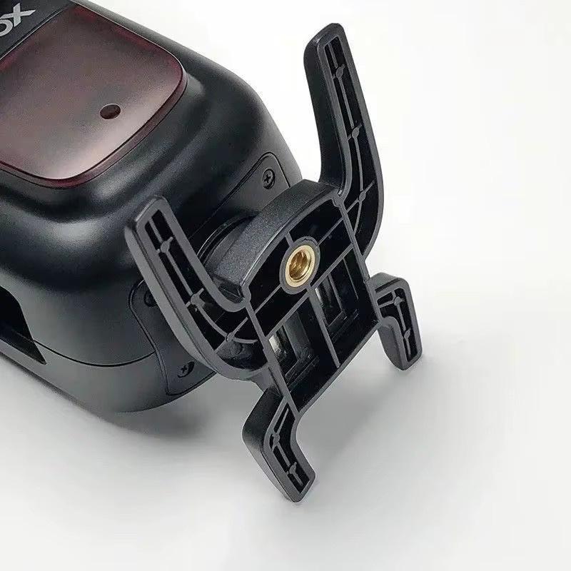 Godox Original Blitzschuh-Entenfuß-Halterung für Mikroblitzgeräte in Schwarz für V1 V860II V850II V860III TT685 TT600 TT350 - Bild 3