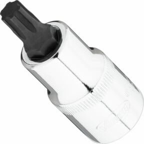 Vigour Schraubendreher-Einsatz V7055-IP45 T+ Profil in Silber, 1/2 Zoll (12,5 mm) Vierkant, SW T45+ - Bild 1