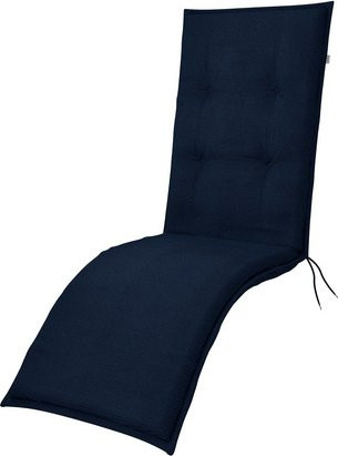 DOPPLER Liegenauflage Star blau gesteppt aus Polyester, L x B x H: 170 x 48 x 6 cm - Bild 1