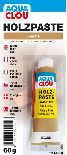 Clou Holzpaste Eiche wasservererdünnbar, 60 g - Bild 1
