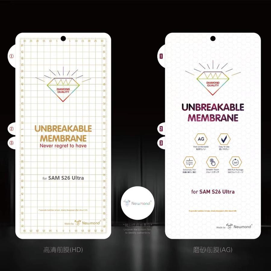 Samsung Soft-Hydrogel-Displayschutz Matte unzerbrechliche Membran-Folie für Galaxy S26 Ultra S25 S24 Plus Transparent - Bild 2