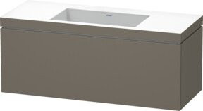 Duravit Waschtischunterschrank L-Cube c-bonded, wandhängend, Breite: 120 cm, Tiefe: 48 cm, Höhe: 50 cm - Bild 1