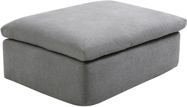Vente-unique Sitzhocker Cortoline Grau Stoff B: 112 cm, H: 87 cm, T: 44 cm - Bild 1