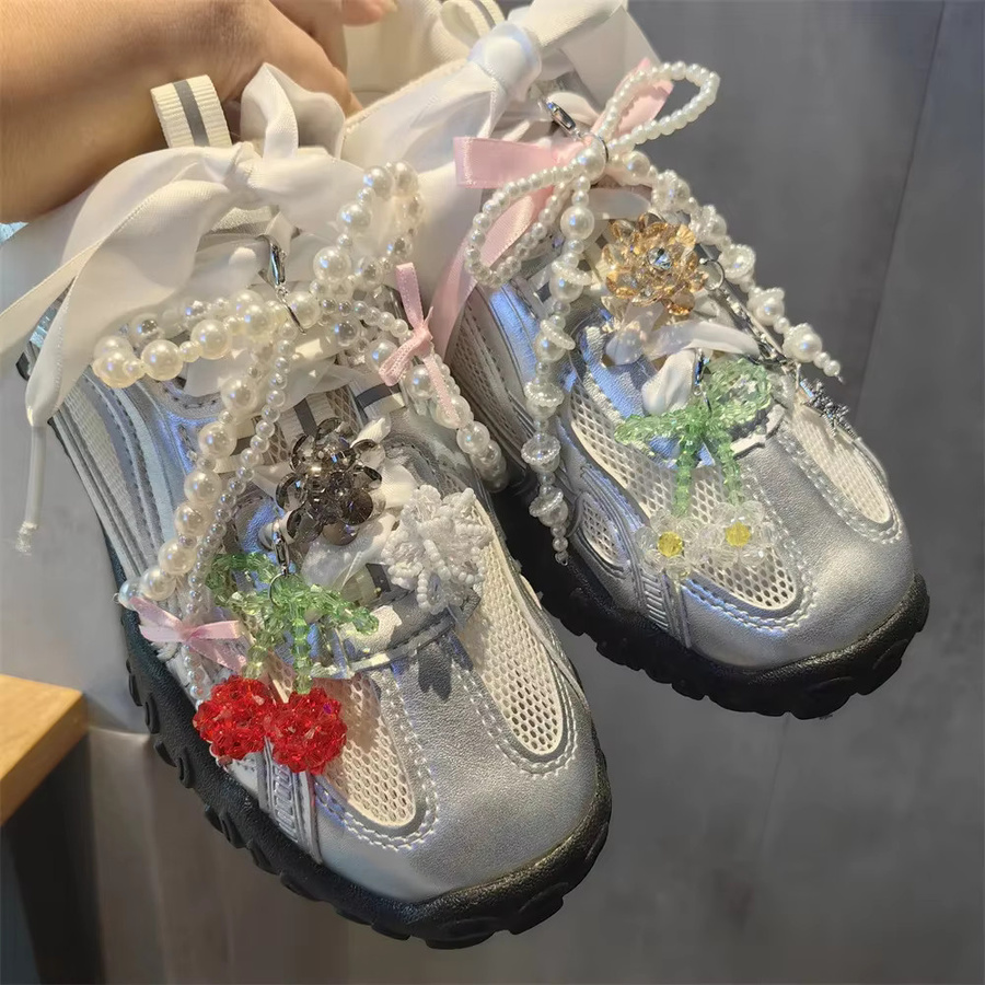 Schuh Charme, Kristall, Blume, Obst, wvk - Bild 2